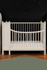 White Nursery Crib