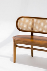 Wood &Cane Bench