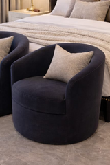 Black Upholstered Bed