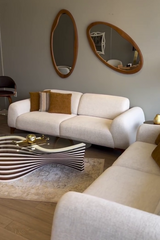 Modern Curved Sofa