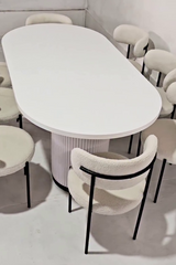 Oval Dining Table Set
