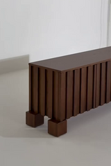 Rustic Wooden Console