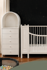 White Nursery Crib