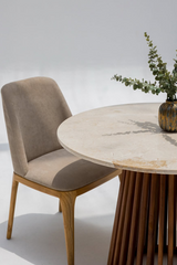 Round Coffee Table with Matching Chairs Set