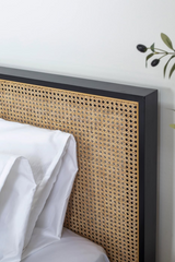 Rattan Platform Bed