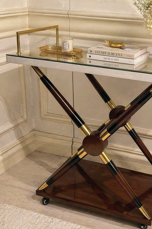 Vintage Italian Serving Trolley
