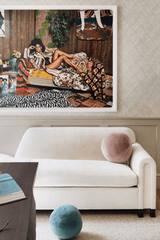 Velvet Chaise Lounge