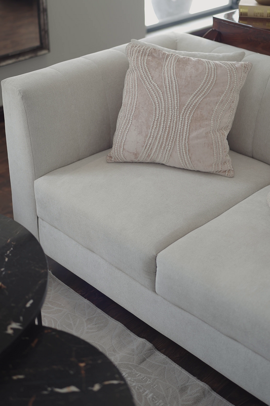 Minimalist Off-White Sofa Set