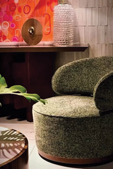 Emerald Halo Accent Chair